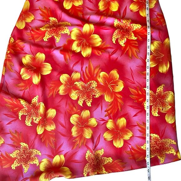 Jamie Brooke Tropical Floral Dress – Size 12 – Colorful – Made in Philippines - Picture 11 of 12